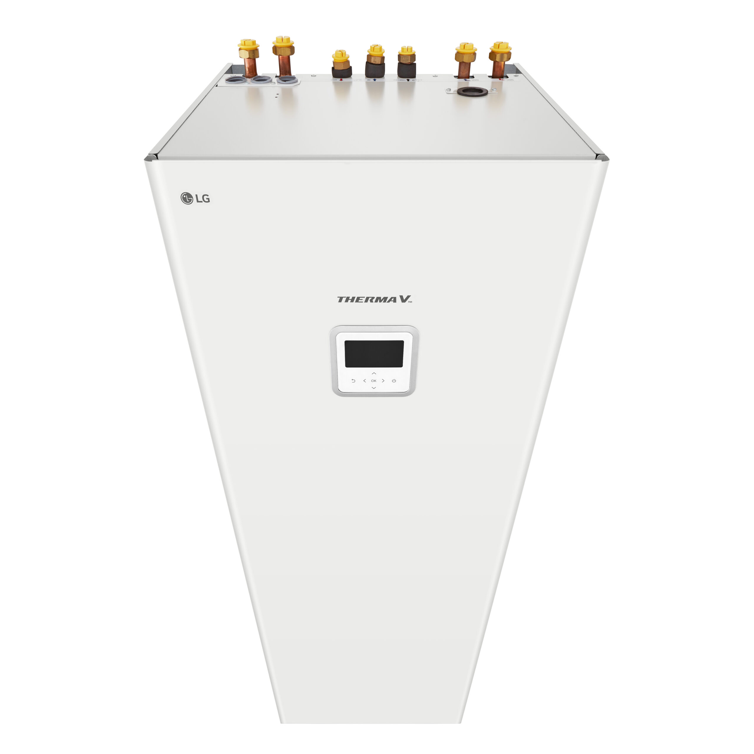 Een productfoto van een LG waterpomp