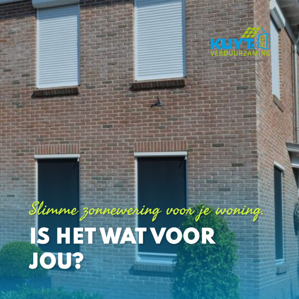 Slimme zonnewering