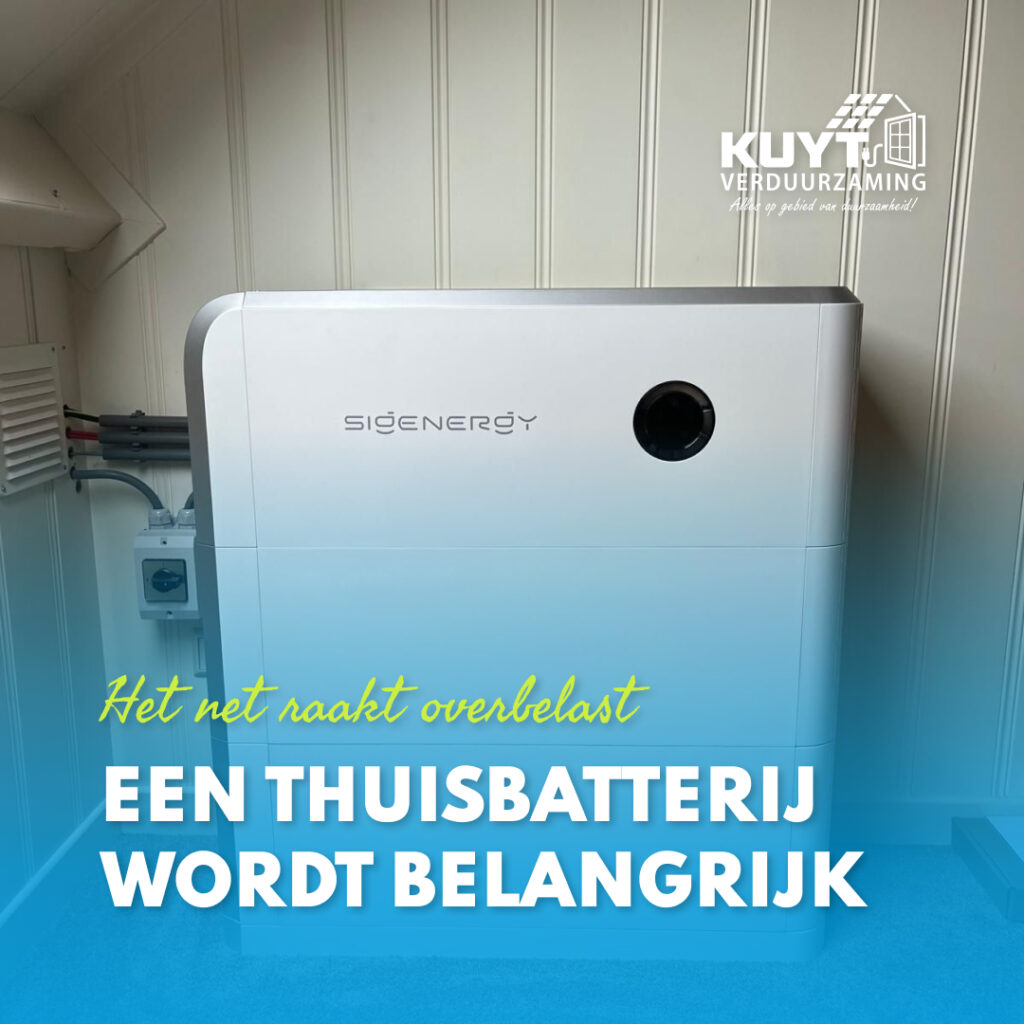 Thuisbatterij kopen