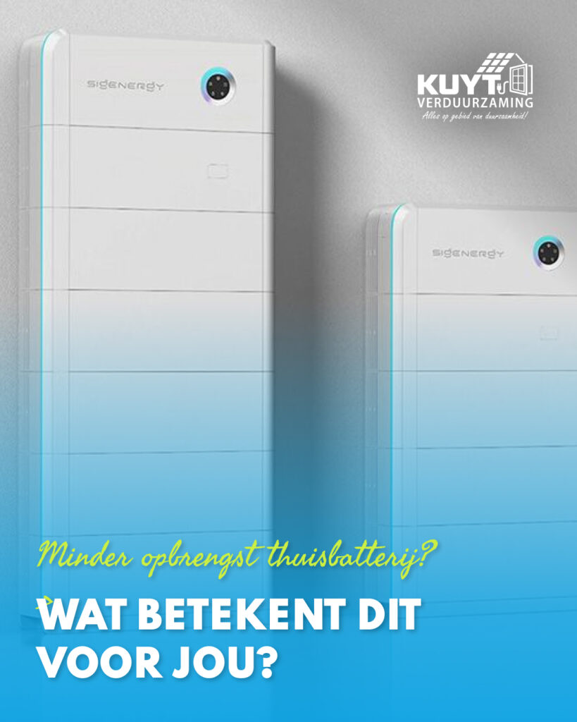 Batterij voor thuis