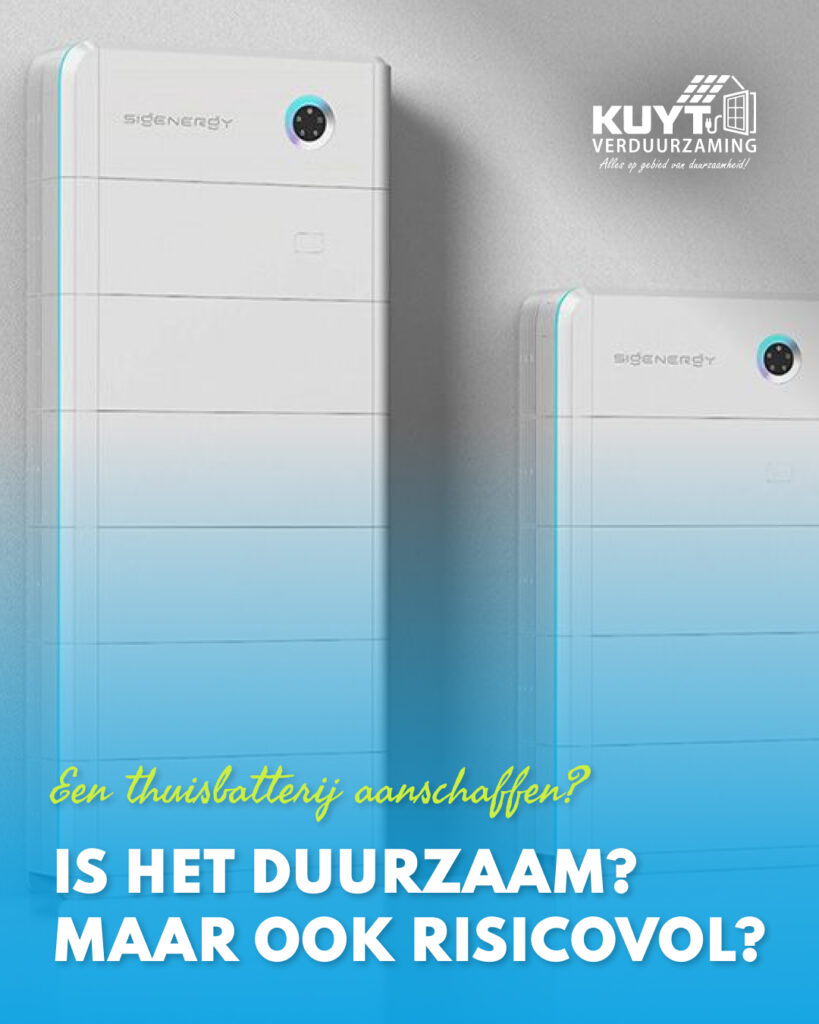 Thuisbatterij aanschaffen